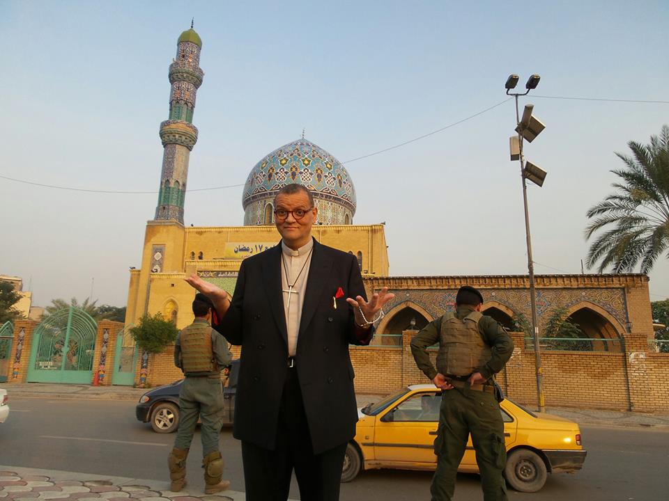 Canon Andrew White in Baghdad