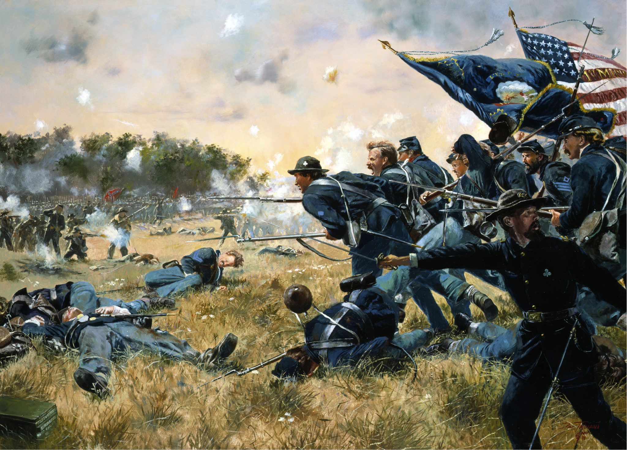 Civil War Painting