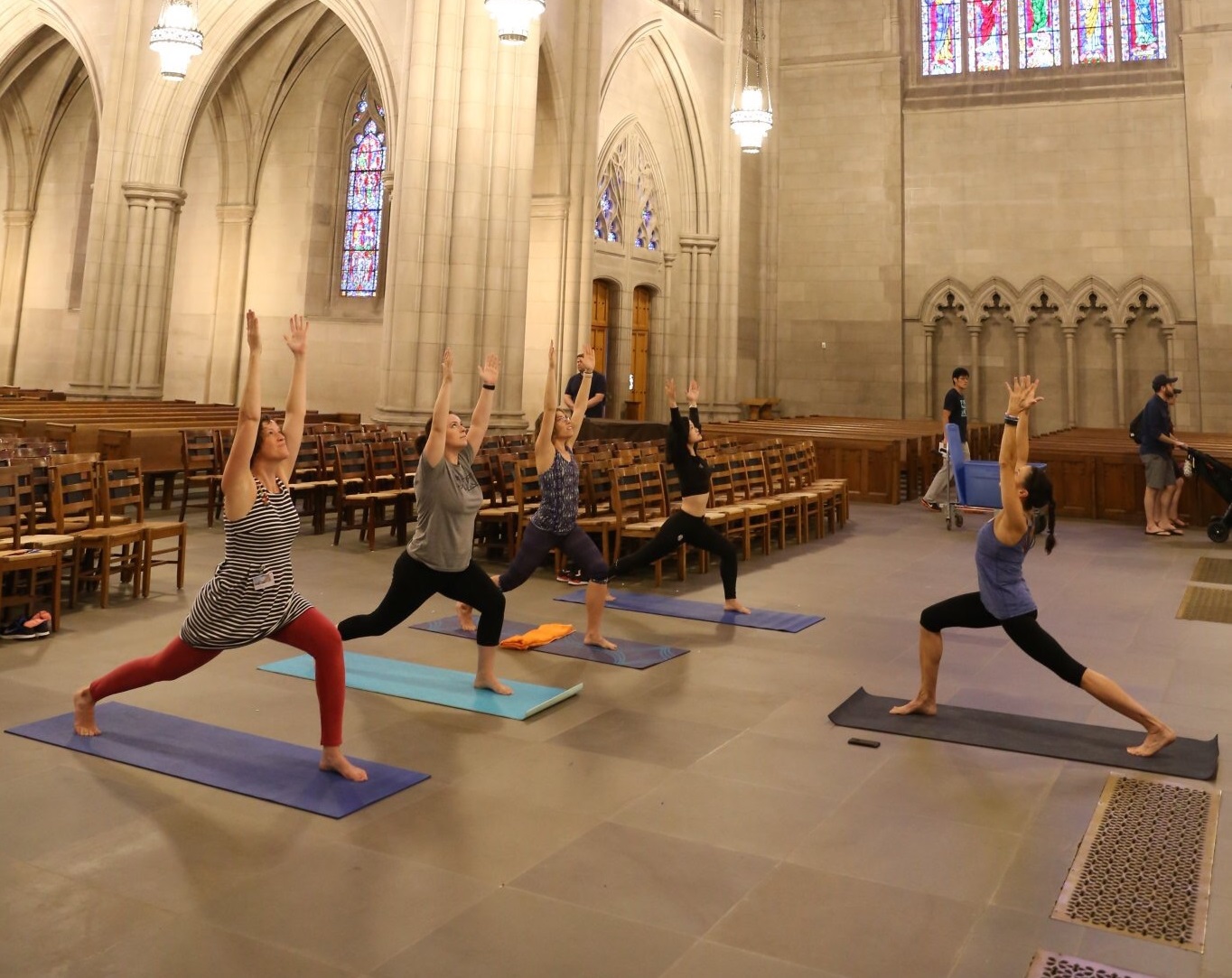 Yoga at Duke Chapel