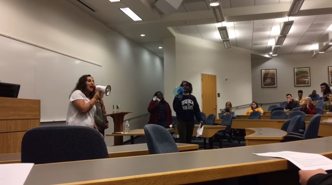 Duke Divinity Protesters Interrupt Dean Heath, Demand Adoption of “Queer Theology”