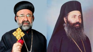 The abducted Aleppo archbishops, Mar Gregorios Ibrahim and Metropolitan Paul Yazigi.