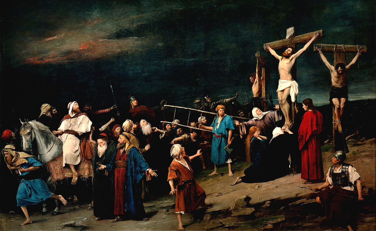 Golgotha by Mihály Munkácsy Source: Wikimedia Commons