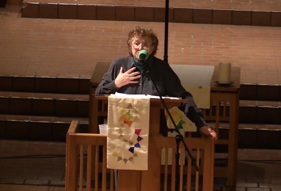 Rosemary Radford Ruether lectures on ecofeminist theology