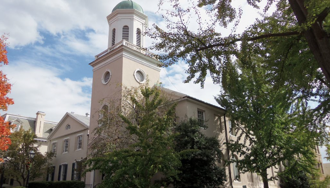 St. John’s Episcopal Church in Georgetown (Wikimedia Commons/Farragutful)