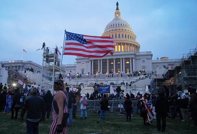 Storming United States Capitol