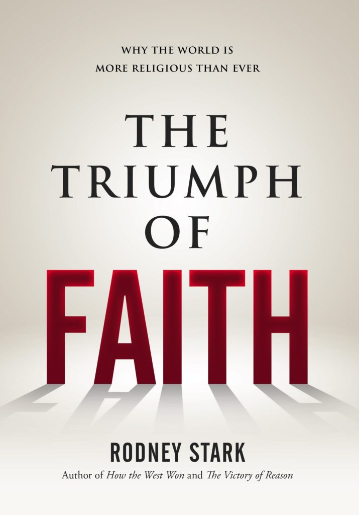 Rodney Stark explains various worldwide religious trends including U.S. Mainline decline in "The Triumph of Faith" (Photo Credit: ISI Books)