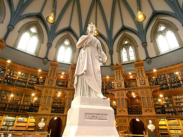 Canadian Library of Parliament (Photo Credit: CBC.ca)