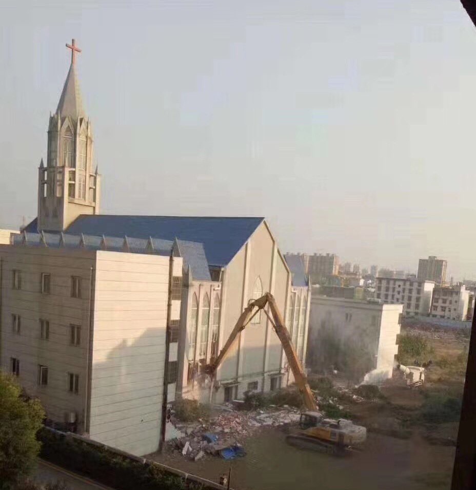 Bulldozing Churches