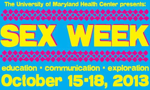 Whats Wrong With Sex Week Part 1 University Of Maryland Sex Week 