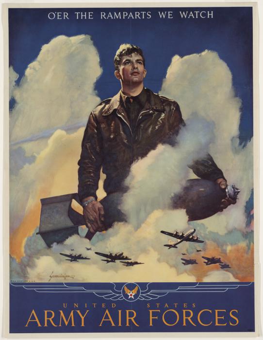 Air Force Poster after Pearl Harbor